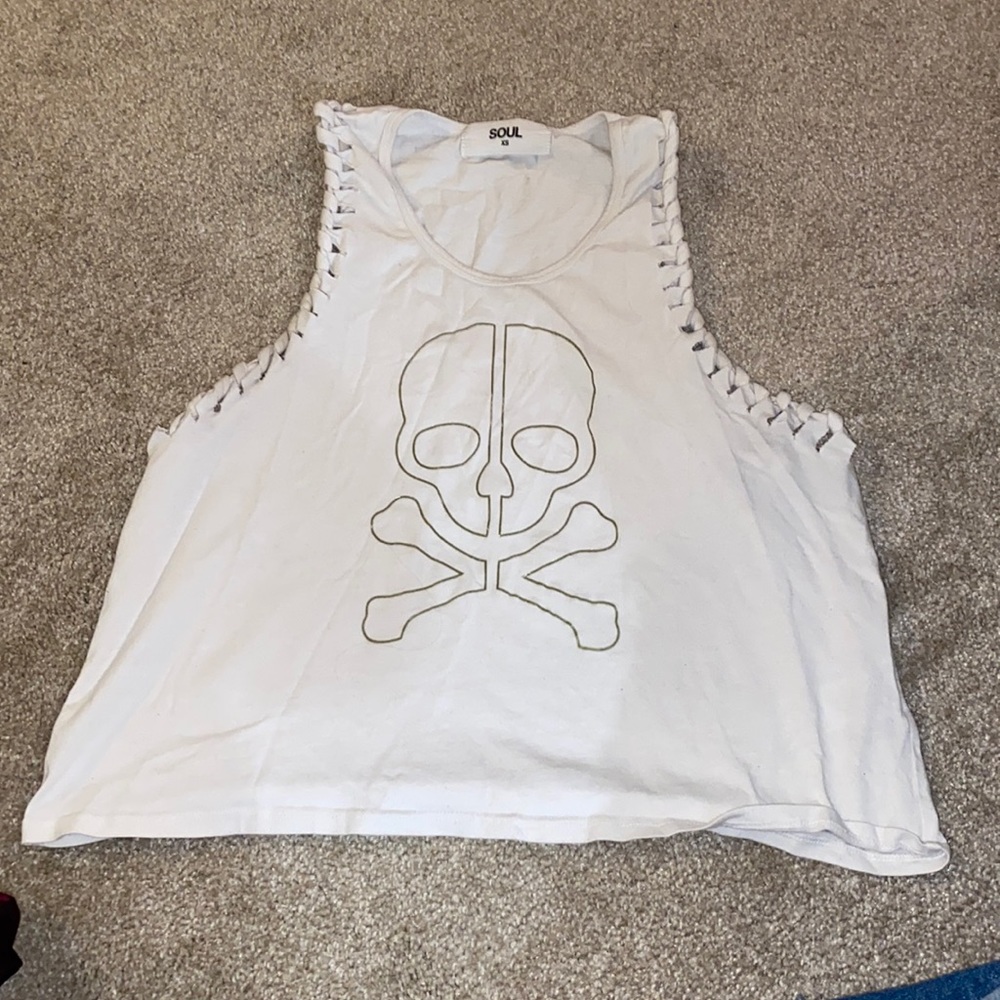 SoulCycle White Tank